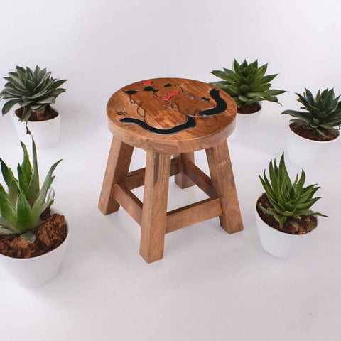 Cat Style Baby Stool For Kids