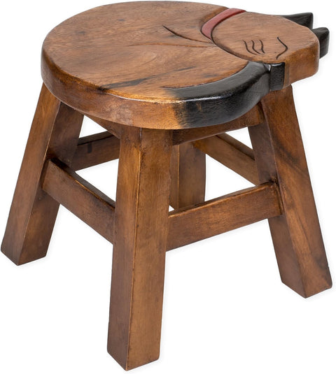 Cat Style Wood Kid's Baby Chair - tree-casa