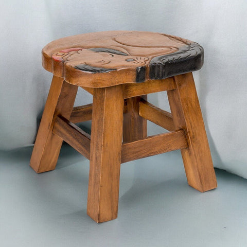 Dog Style Wooden Kid's Baby Stool - tree-casa