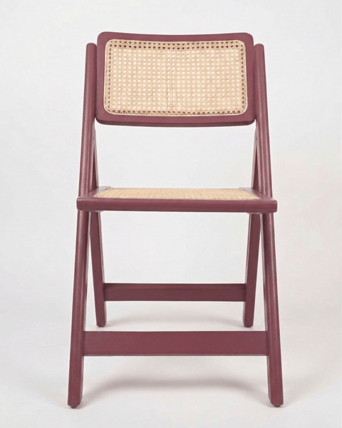 Urban Folding Chair - Deep Plum - tree-casa
