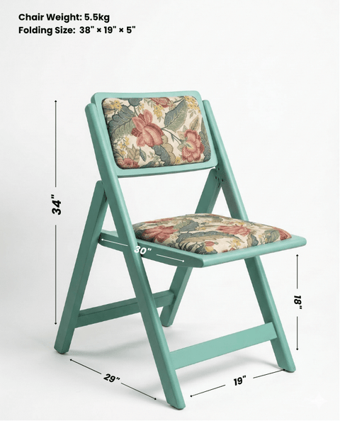 Urban Folding Chair - Seafoam Mint - tree-casa