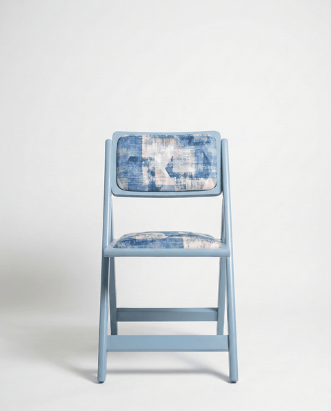 Urban Folding Chair - Slate Blue - tree-casa