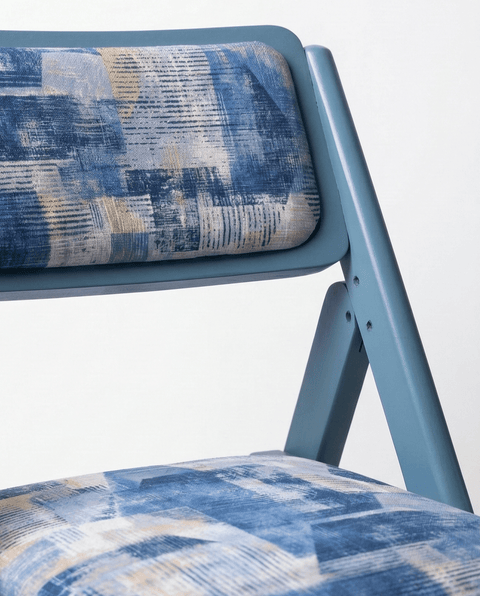 Urban Folding Chair - Slate Blue - tree-casa